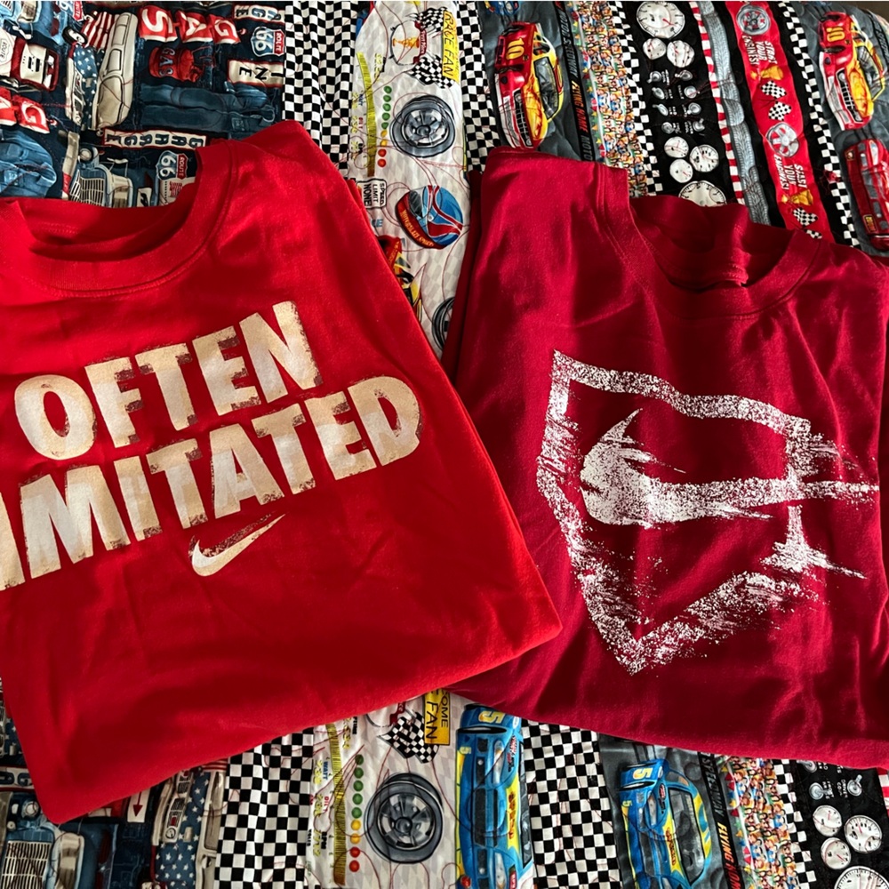 Two Nike T-shirts size large